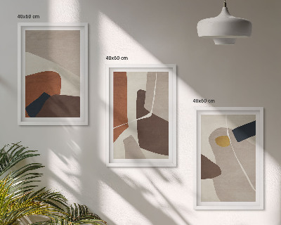 Zidna galerija Apstraktno boho slikarstvo