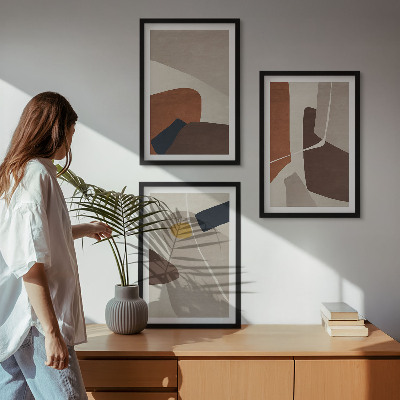 Zidna galerija Apstraktno boho slikarstvo