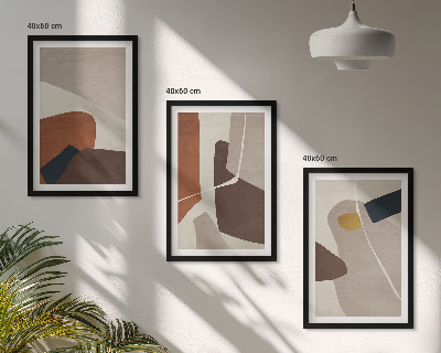 Zidna galerija Apstraktno boho slikarstvo