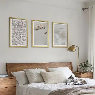 Zidna galerija boho tekstura pješčenjaka