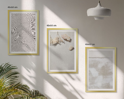 Zidna galerija Boho tekstura pješčanog kamenja