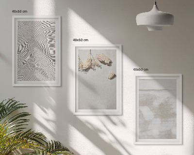 Zidna galerija Boho tekstura pješčanog kamenja