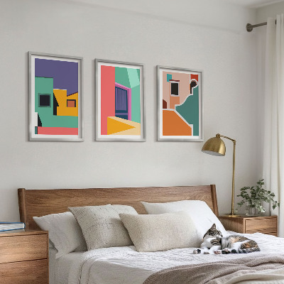 Triptih u okviru Šarene ilustracije grada
