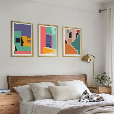 Triptih u okviru Šarene ilustracije grada