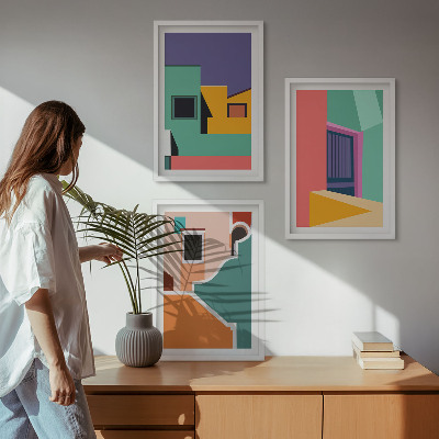 Triptih u okviru Šarene ilustracije grada