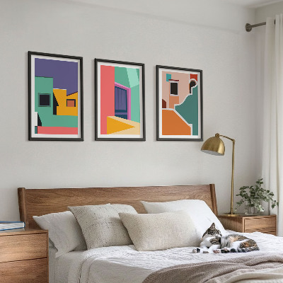 Triptih u okviru Šarene ilustracije grada