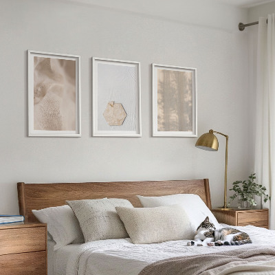 Zidna galerija Suptilne teksture boho prirode