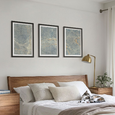 Zidna galerija Zeleni mramorni ukrasni kamen