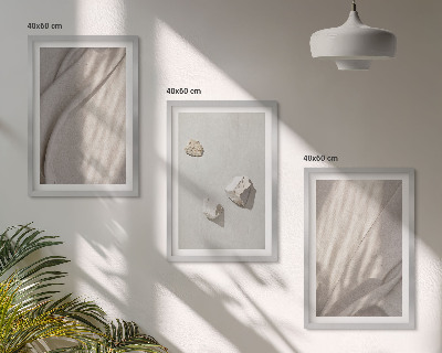 Zidna galerija Krupni planovi strukture u boho stilu