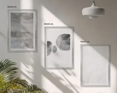 Apstraktne moderne strukture triptih u okviru
