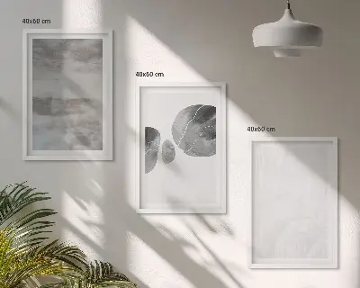 Apstraktne moderne strukture triptih u okviru