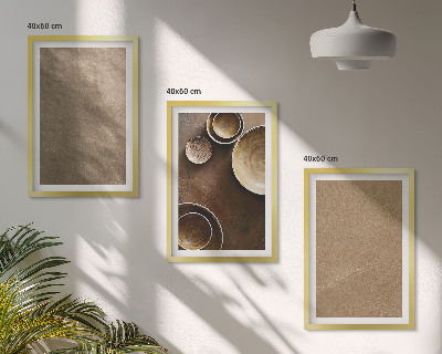 Zidna galerija Minimalističke kamene strukture