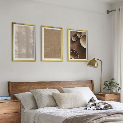 Set 3 slike u okviru Minimalističke teksturne strukture