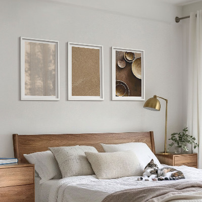 Set 3 slike u okviru Minimalističke teksturne strukture