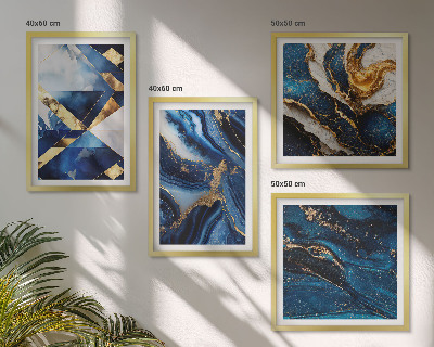 Set 4 slike u okviru Apstraktni elegantni uzorci