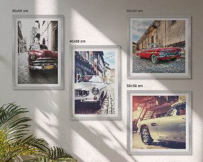 Set 4 slike u okviru Klasični automobili u gradovima
