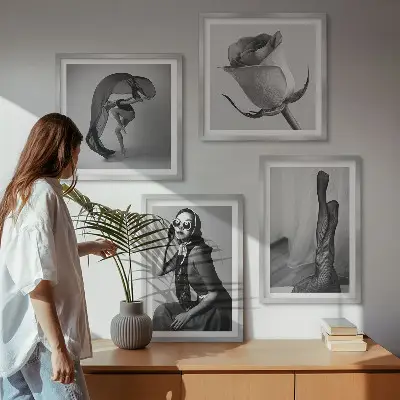 Komplet slika za spavaću sobu elegantni portreti žena