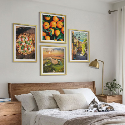 Set 4 slike u okviru Ulica talijanskih rijeka i brda