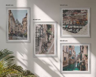 Set 4 slike u okviru Šarmantne ulice lučkih gradova