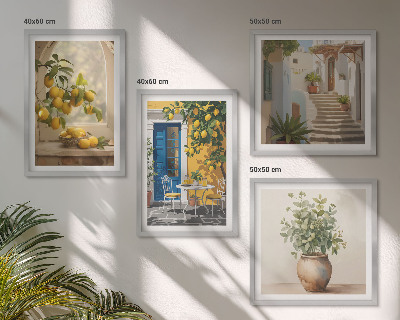Set 4 slike u okviru Arhitektura grada Lemonsa