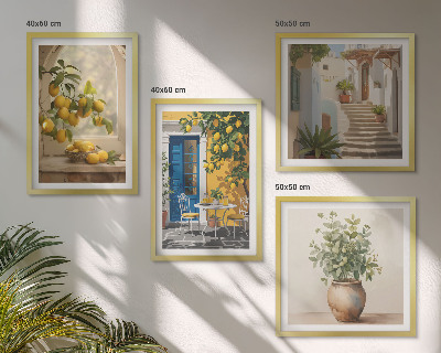 Set 4 slike u okviru Arhitektura grada Lemonsa