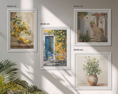 Set 4 slike u okviru Arhitektura grada Lemonsa