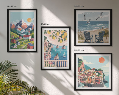 Set 4 slike u okviru Šarene planine i obalni gradovi