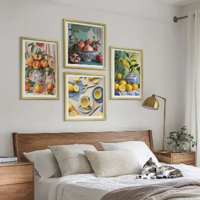 Dekorativni komplet slika za zid s motivima Matisseovih stilskih figura