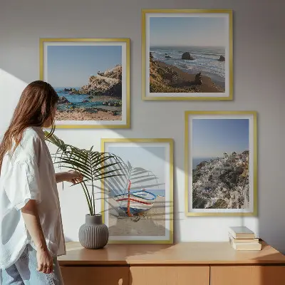 Komplet slika za spavaću sobu pogled na grčke kuće