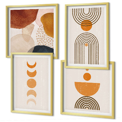 Komplet slika za spavaću sobu Boho minimalistički ukrasi