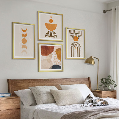 Komplet slika za spavaću sobu Boho minimalistički ukrasi