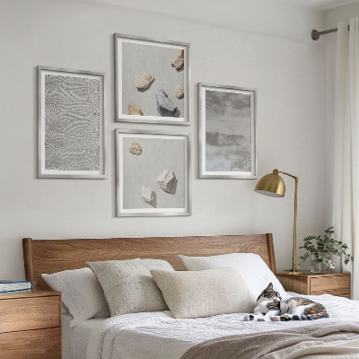 Komplet slika za spavaću sobu Moderne minimalističke teksture