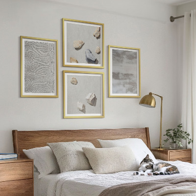 Komplet slika za spavaću sobu Moderne minimalističke teksture