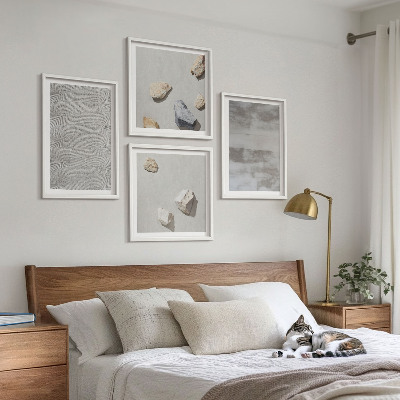 Komplet slika za spavaću sobu Moderne minimalističke teksture