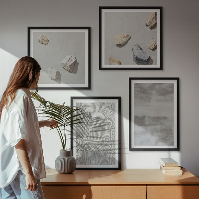 Komplet slika za spavaću sobu Moderne minimalističke teksture