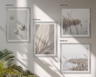 Set 4 slike u okviru Krupni planovi strukture u boho stilu