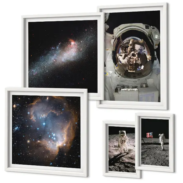 Slijetanje astronauta na Mjesec poliptih u okviru
