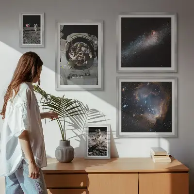 Slijetanje astronauta na Mjesec poliptih u okviru