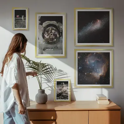 Slijetanje astronauta na Mjesec poliptih u okviru