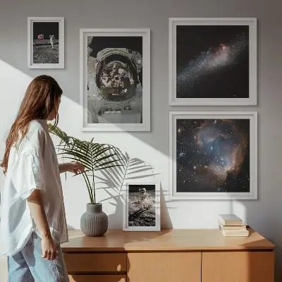 Slijetanje astronauta na Mjesec poliptih u okviru