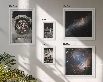 Slijetanje astronauta na Mjesec poliptih u okviru