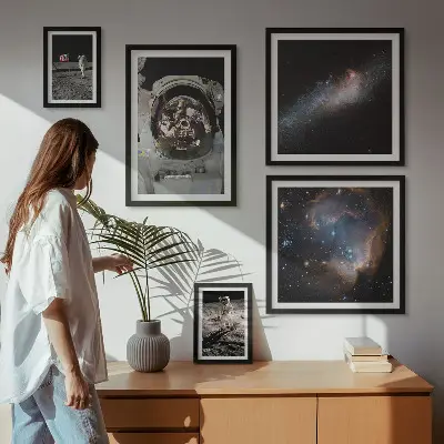 Slijetanje astronauta na Mjesec poliptih u okviru