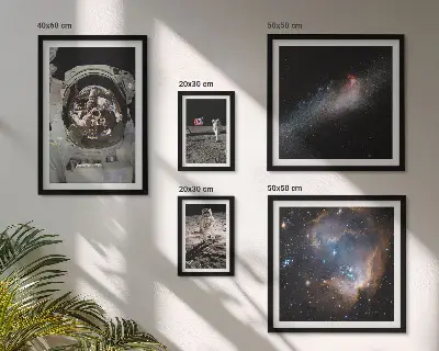 Slijetanje astronauta na Mjesec poliptih u okviru