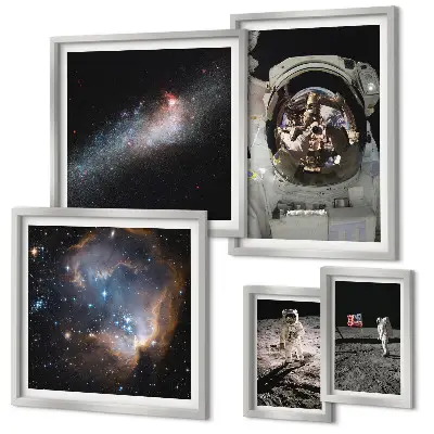 Slijetanje astronauta na Mjesec poliptih u okviru