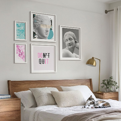 Set slika iznad kauča Elegantni klasični moderni ukrasi
