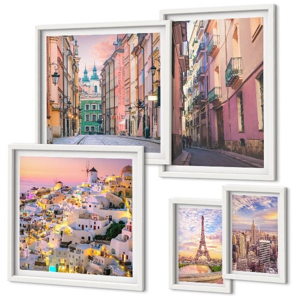 Set 5 slika u okviru Šarmantni gradovi u Europi