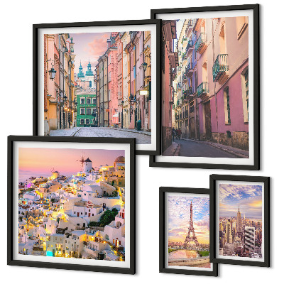 Set 5 slika u okviru Šarmantni gradovi u Europi