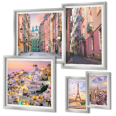 Set 5 slika u okviru Šarmantni gradovi u Europi