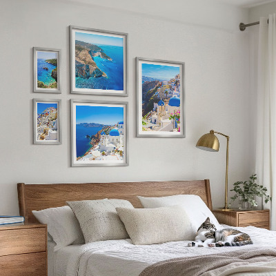 Set 5 slika u okviru Plave kupole grčkih otoka