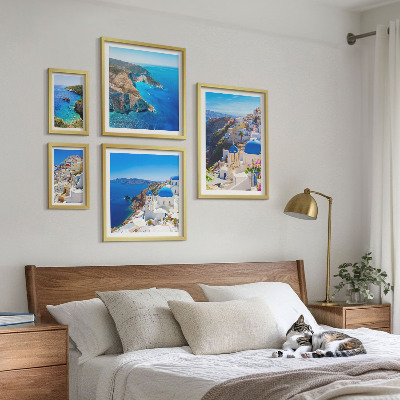 Set 5 slika u okviru Plave kupole grčkih otoka